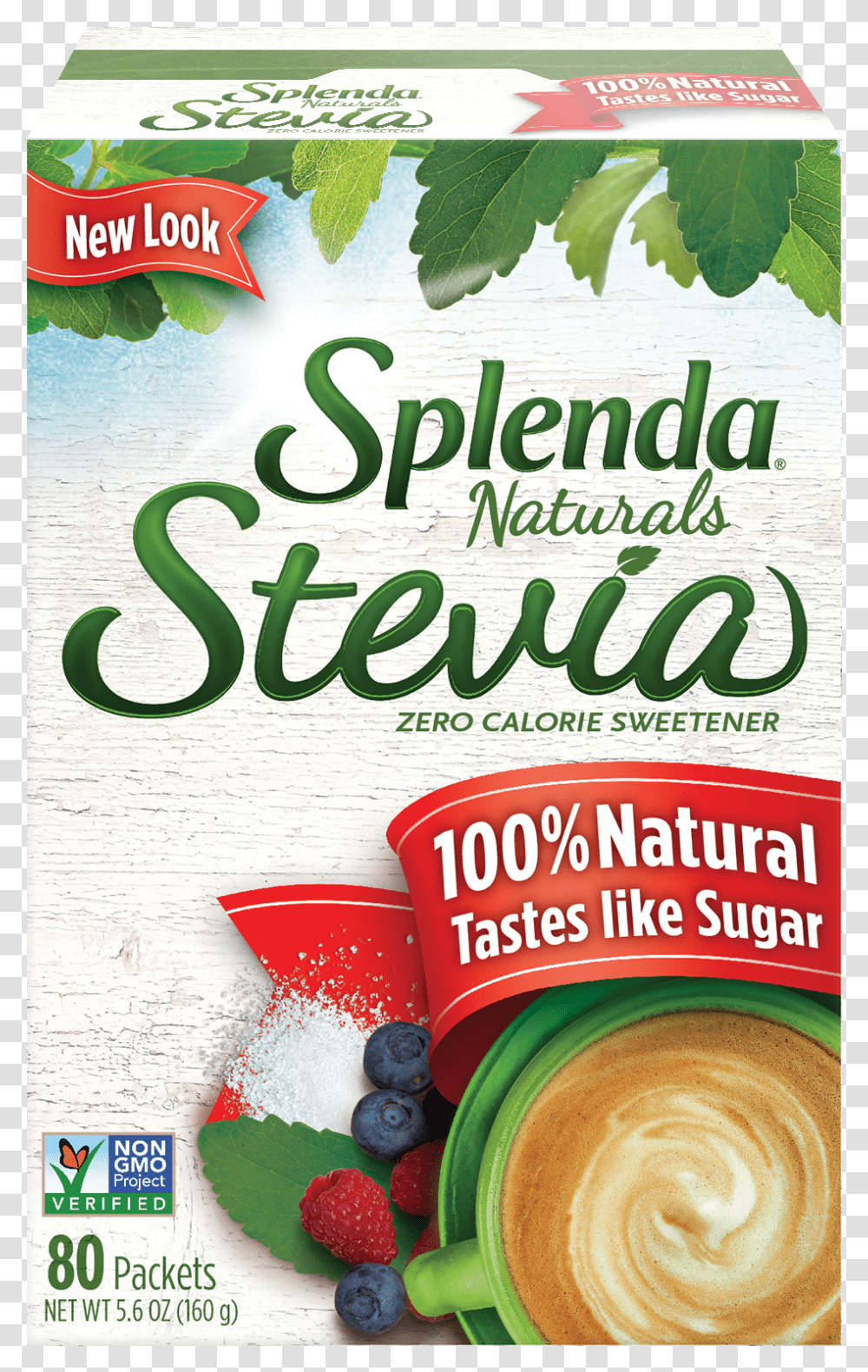 Splenda Stevia 80 Sobres, Plant, Blueberry, Fruit, Food Transparent Png