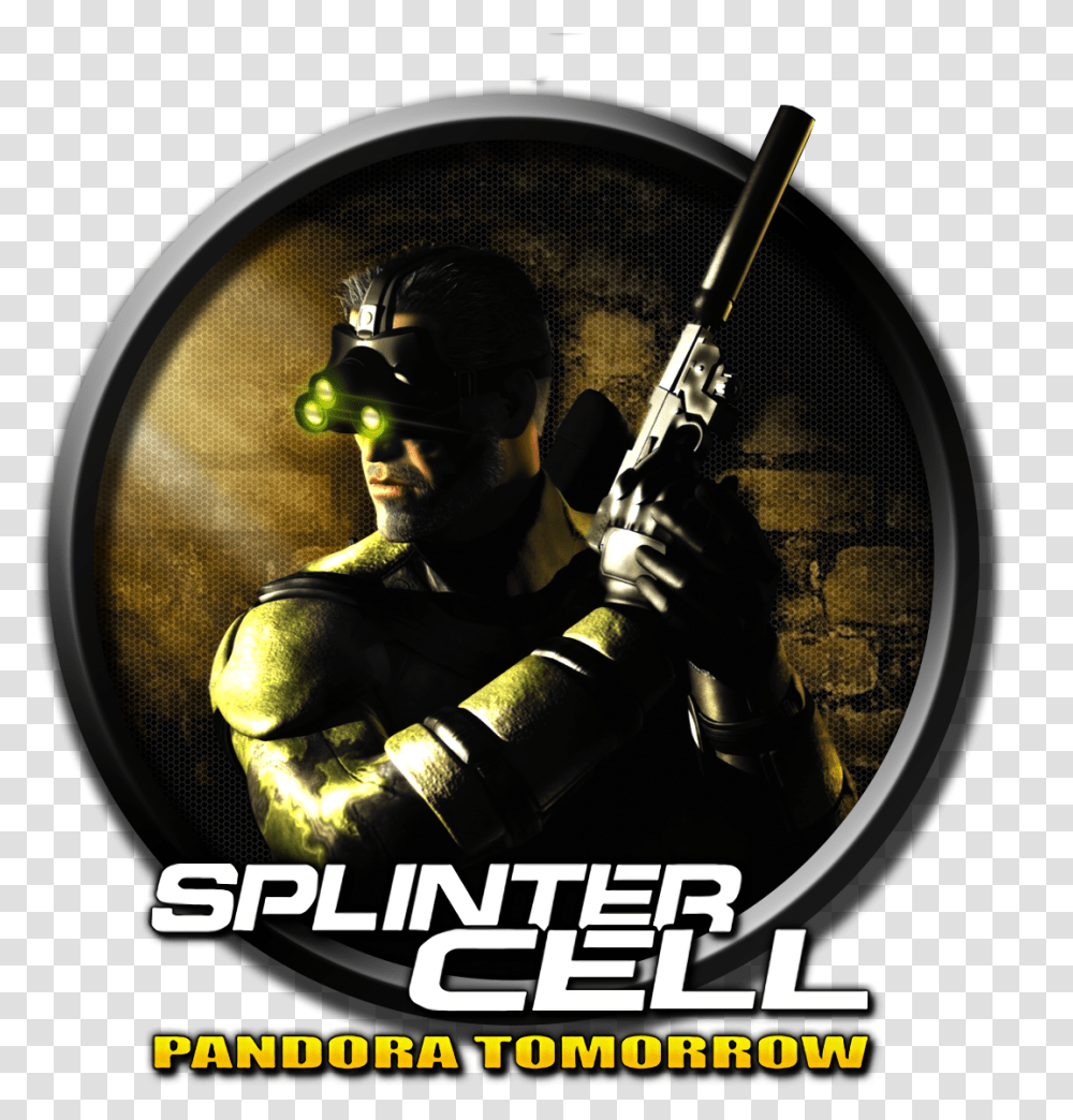 Splinter Cell Pandora Tomorrow, Person, Human, Advertisement, Poster Transparent Png