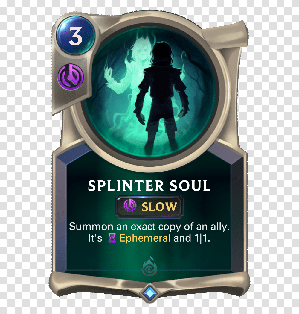 Splinter Soul Card Image Legends Of Runeterra Thresh, Person, Human, Poster, Advertisement Transparent Png