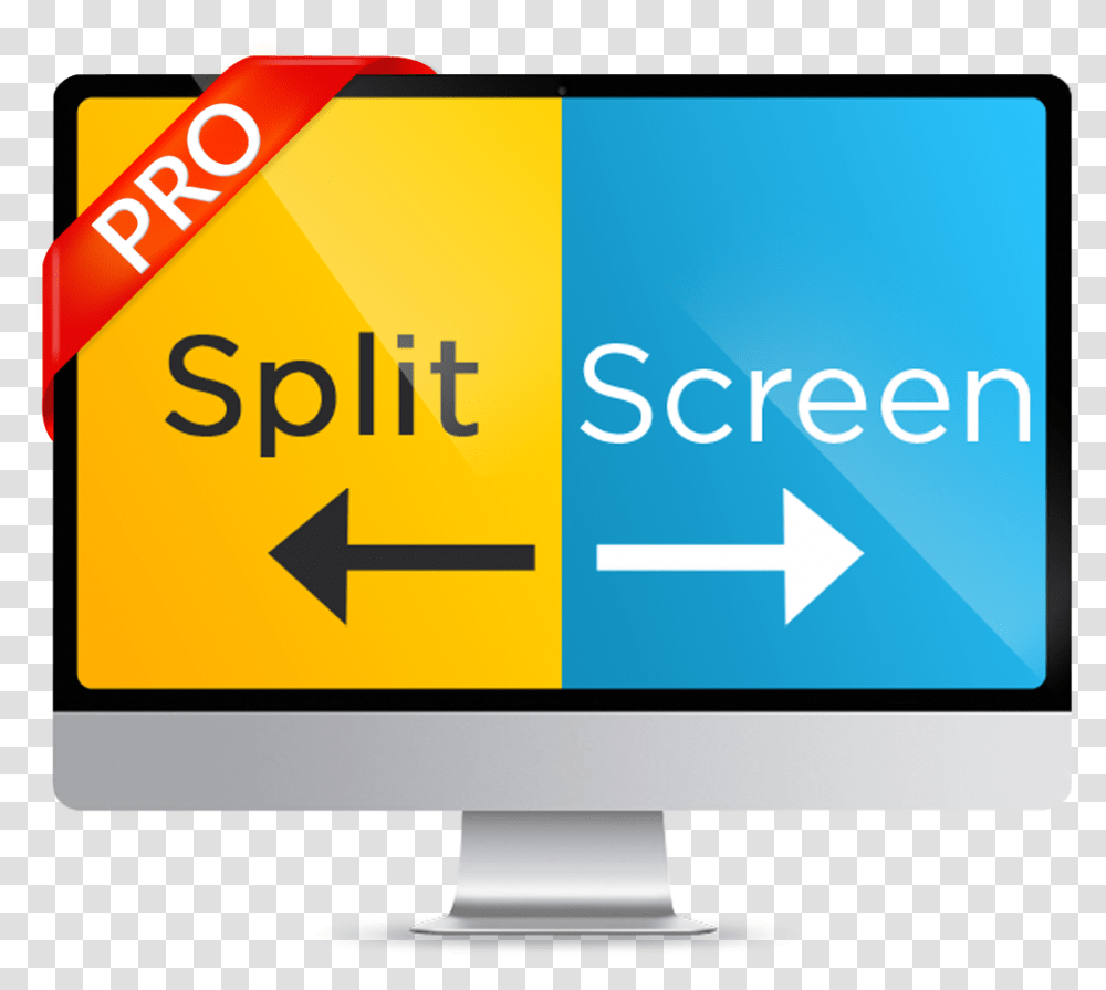 Split Apple Clipart Splitting Screen, Monitor, Electronics, Display, LCD Screen Transparent Png