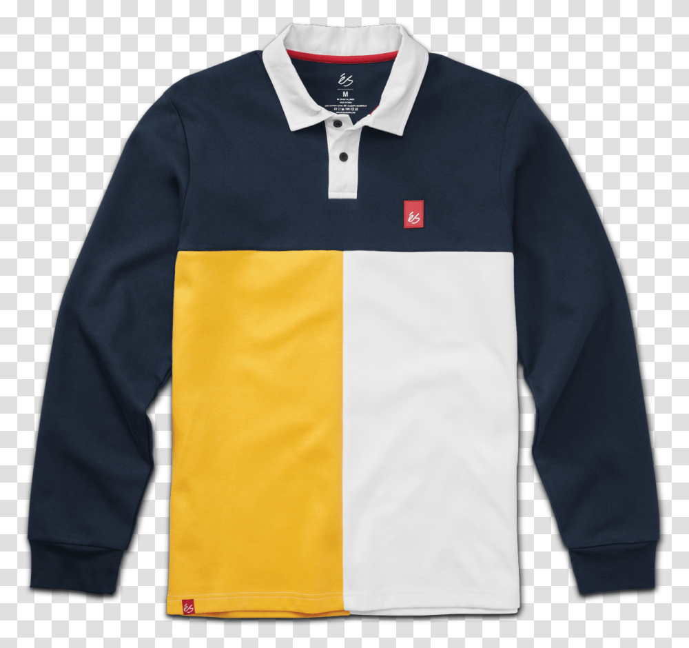 Split Ls Polo Polo Shirt, Sleeve, Apparel, Long Sleeve Transparent Png
