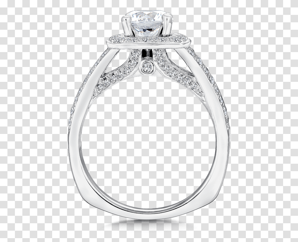 Split Shank Round Engagement Ring, Jewelry, Accessories, Accessory, Platinum Transparent Png