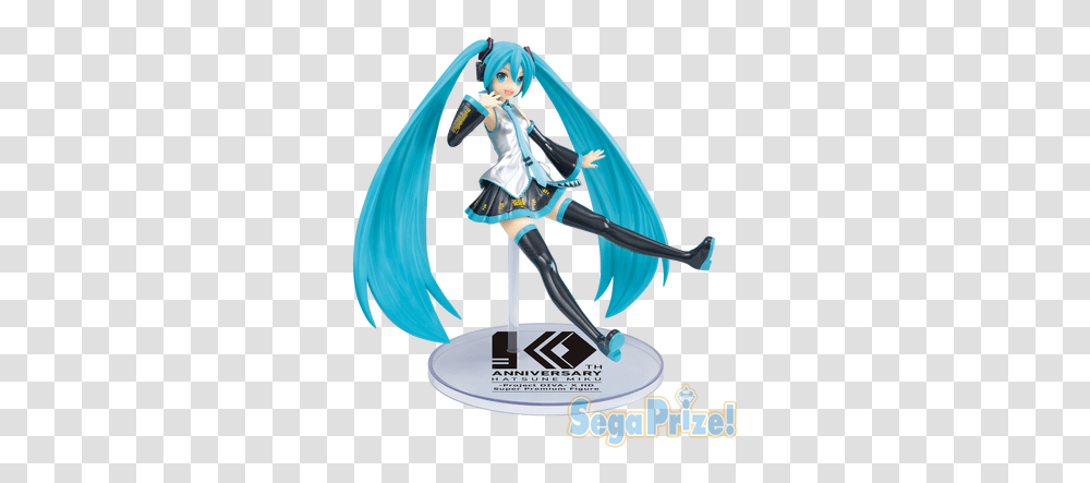 Spm Figure Hatsune Miku Hd 10th Anniversary Ver My Anime Hatsune Miku 10th Anniversary Figure, Costume, Art, Graphics, Manga Transparent Png