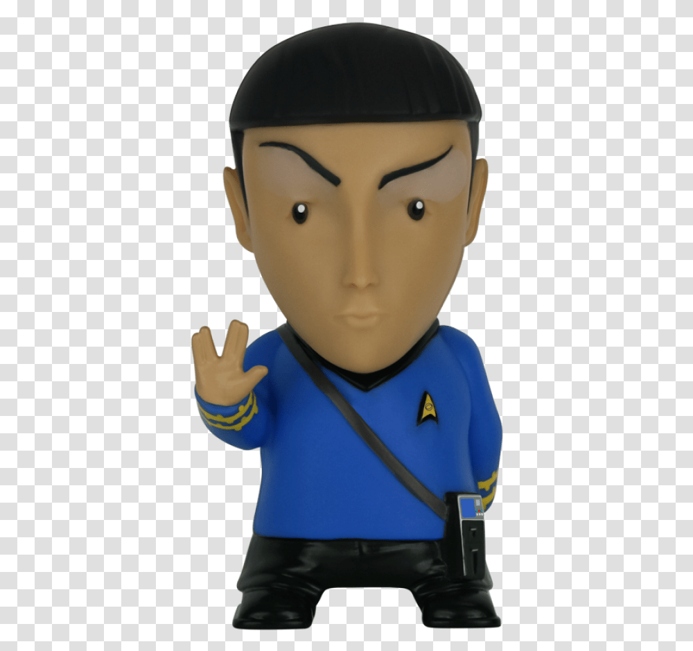 Spock Bluetooth Figure Speaker With Sound Effects Spock, Figurine, Person, Human, Toy Transparent Png