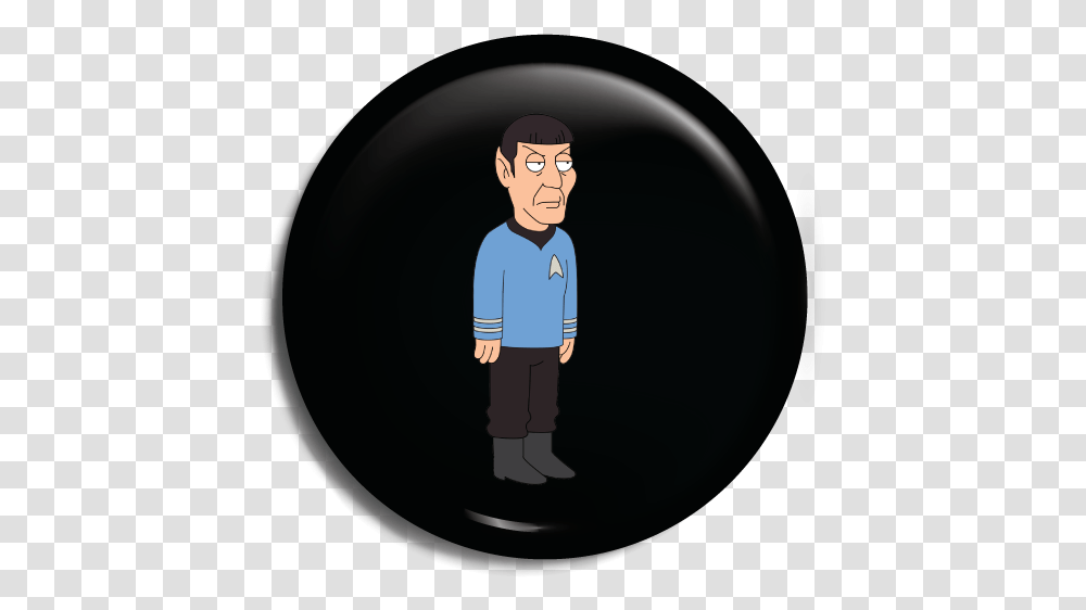 Spock Family Guy Sitting, Person, Performer, People, Hand Transparent Png