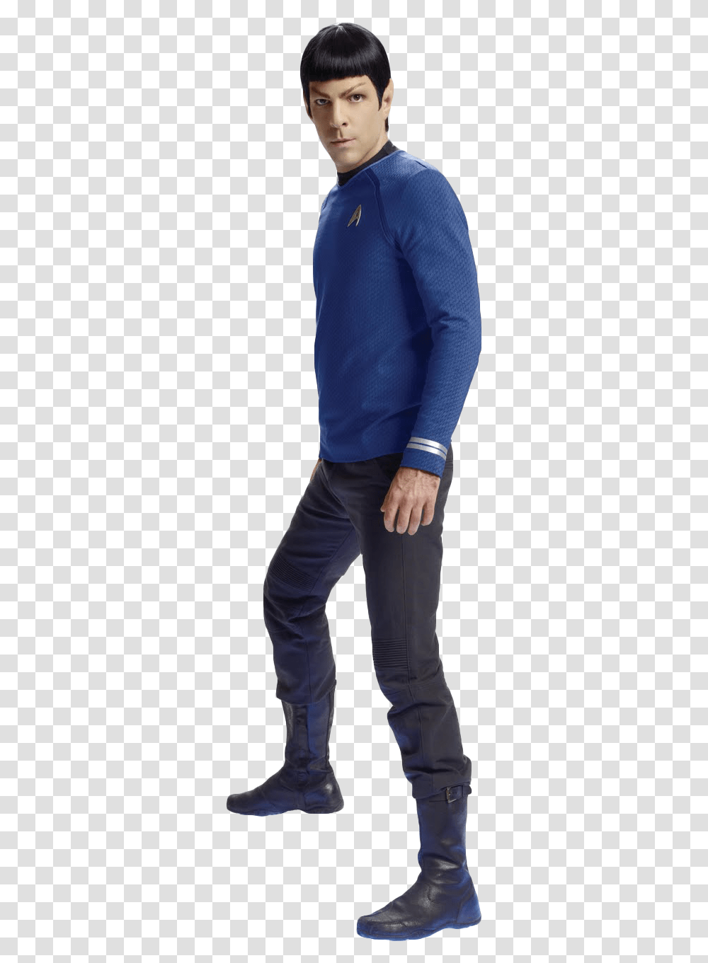 Spock Star Trek, Person, Pants, Sleeve Transparent Png