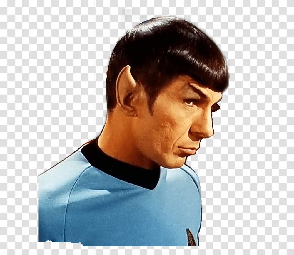 Spock Vulcan Startrektos Startrek Sticker By B For Adult, Face, Person, Sunglasses, Accessories Transparent Png