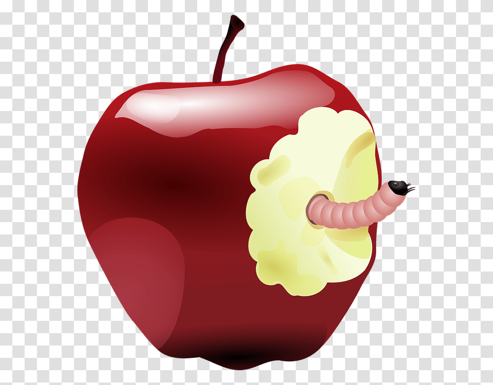 Spoiled Food With Worms & Free Apple Snow White, Plant, Fruit, Vegetable, Ketchup Transparent Png
