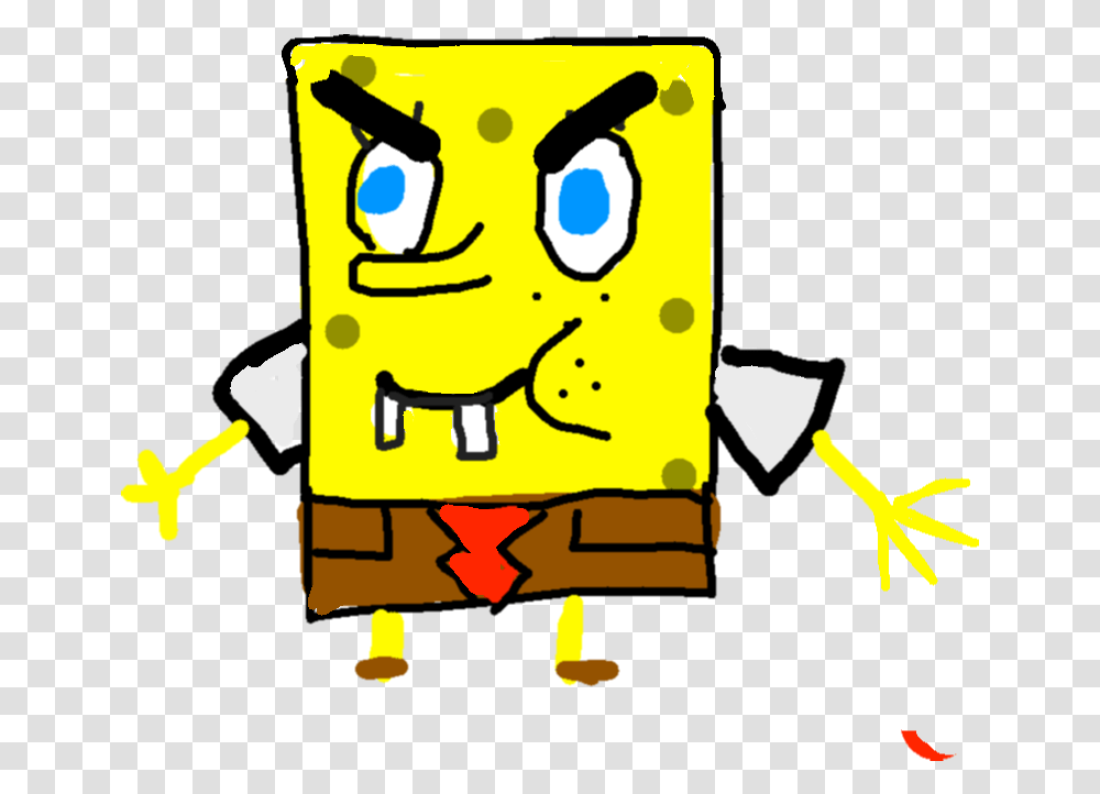 Sponge Bob, Pac Man, Vest, Apiary Transparent Png