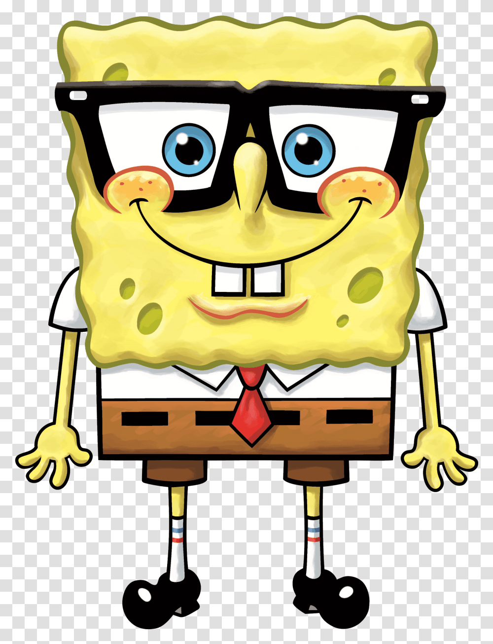 Sponge Spongebob Glasses, Bird, Animal, Toy Transparent Png
