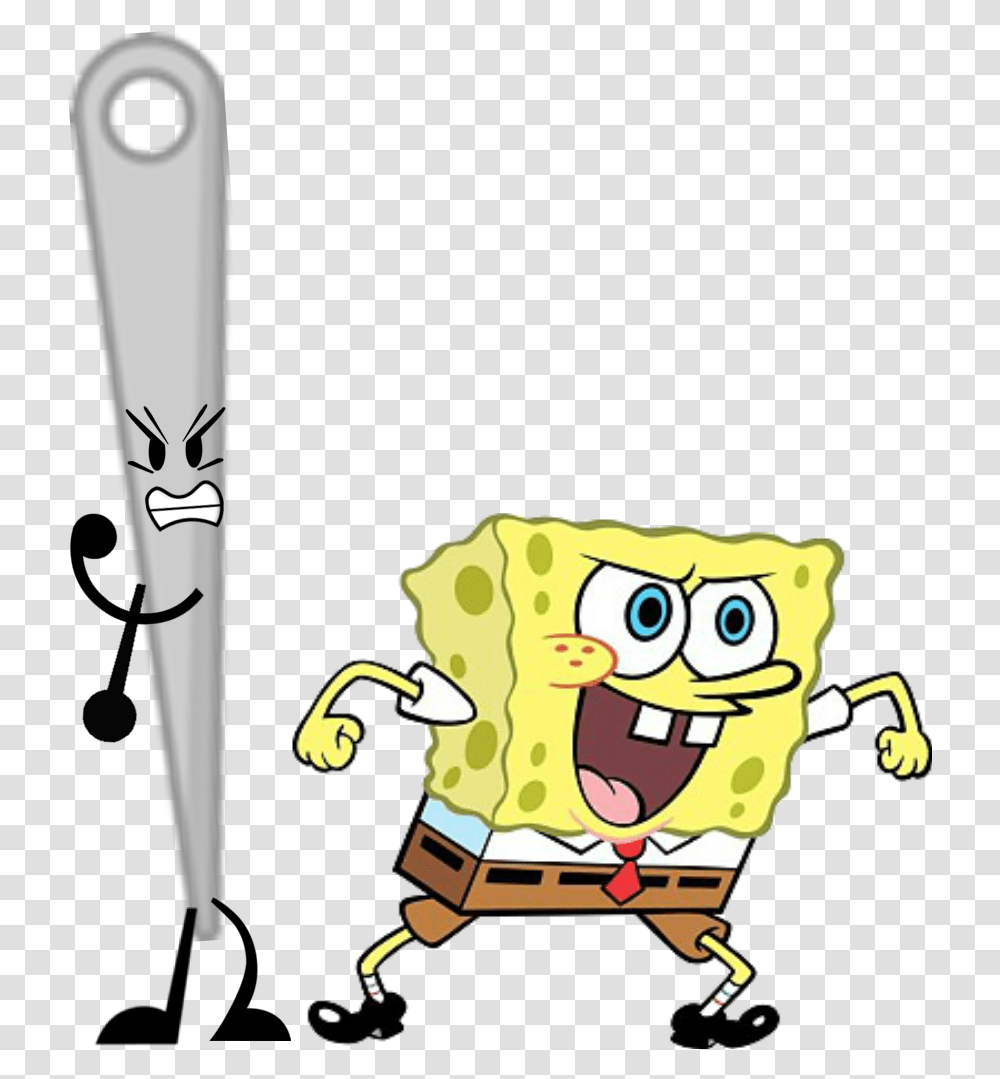 Spongebob And Needle, Sport, Sports, Team Sport, Baseball Transparent Png