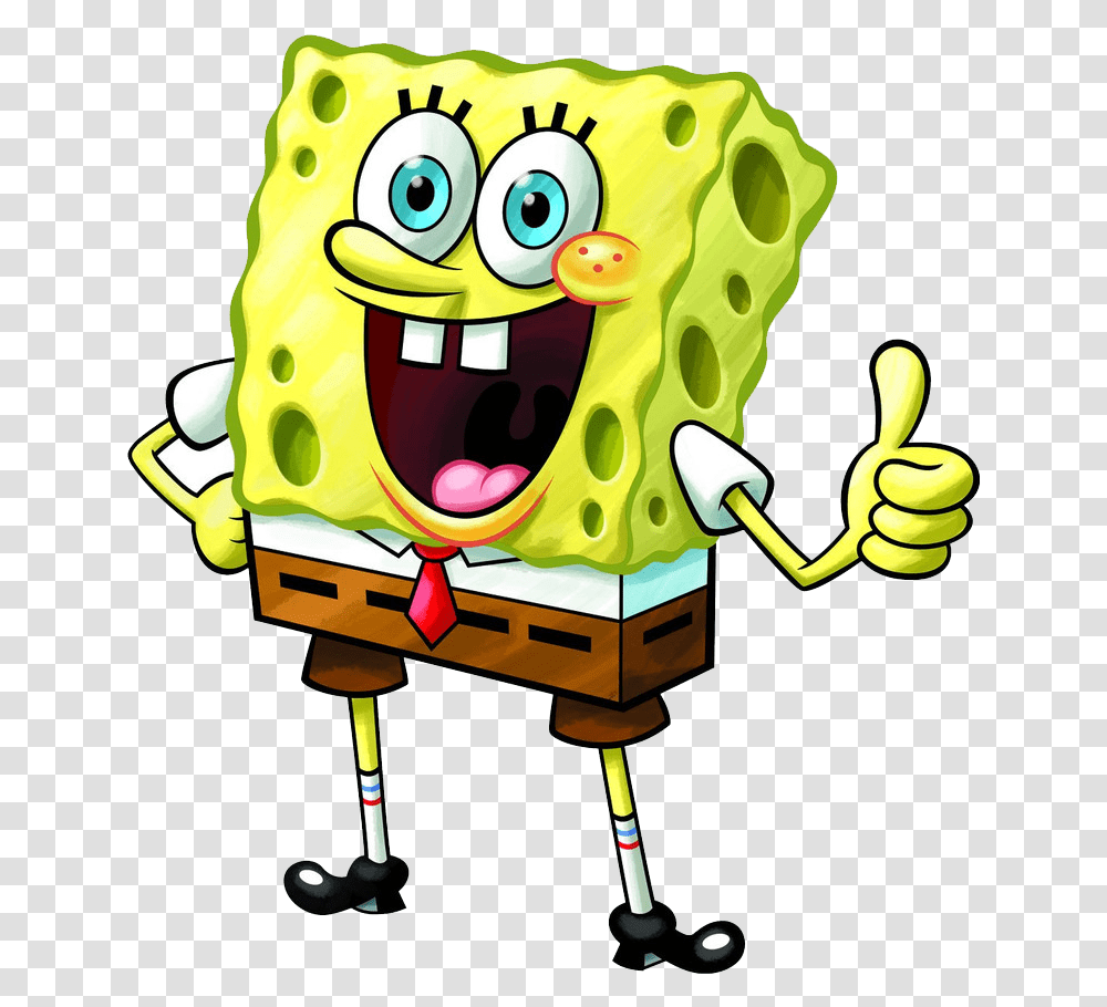 Spongebob Background Spongebob Squarepants, Toy, Hand, Plant, Food Transparent Png