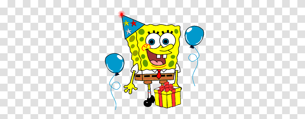 Spongebob Birthday Image, Apparel, Ball, Balloon Transparent Png