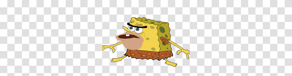 Spongebob Caveman Meme Image, Wildlife, Animal, Amphibian, Frog Transparent Png