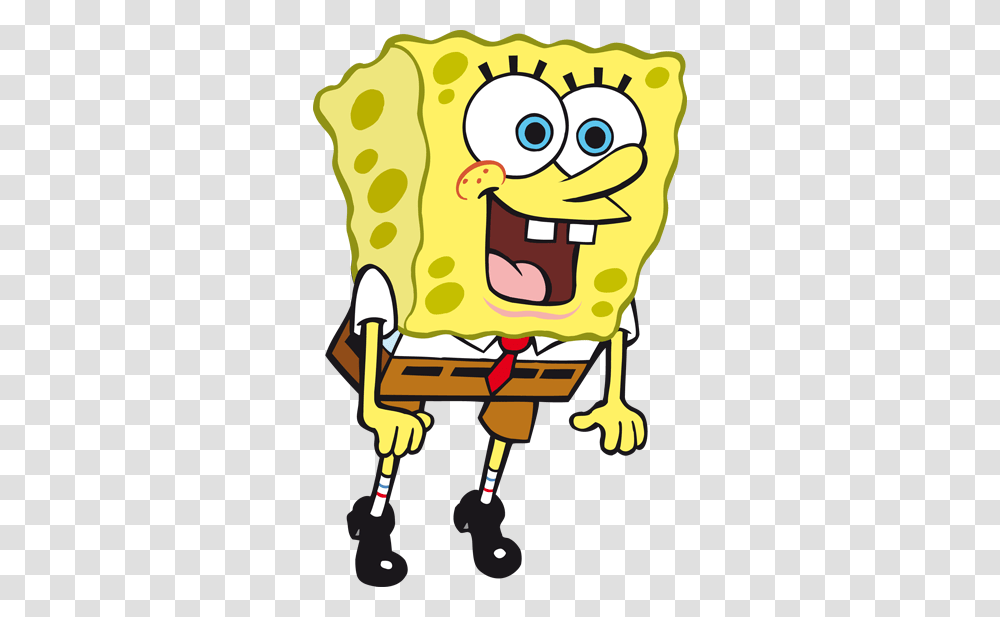 Spongebob, Character, Cushion, Pillow, Poster Transparent Png