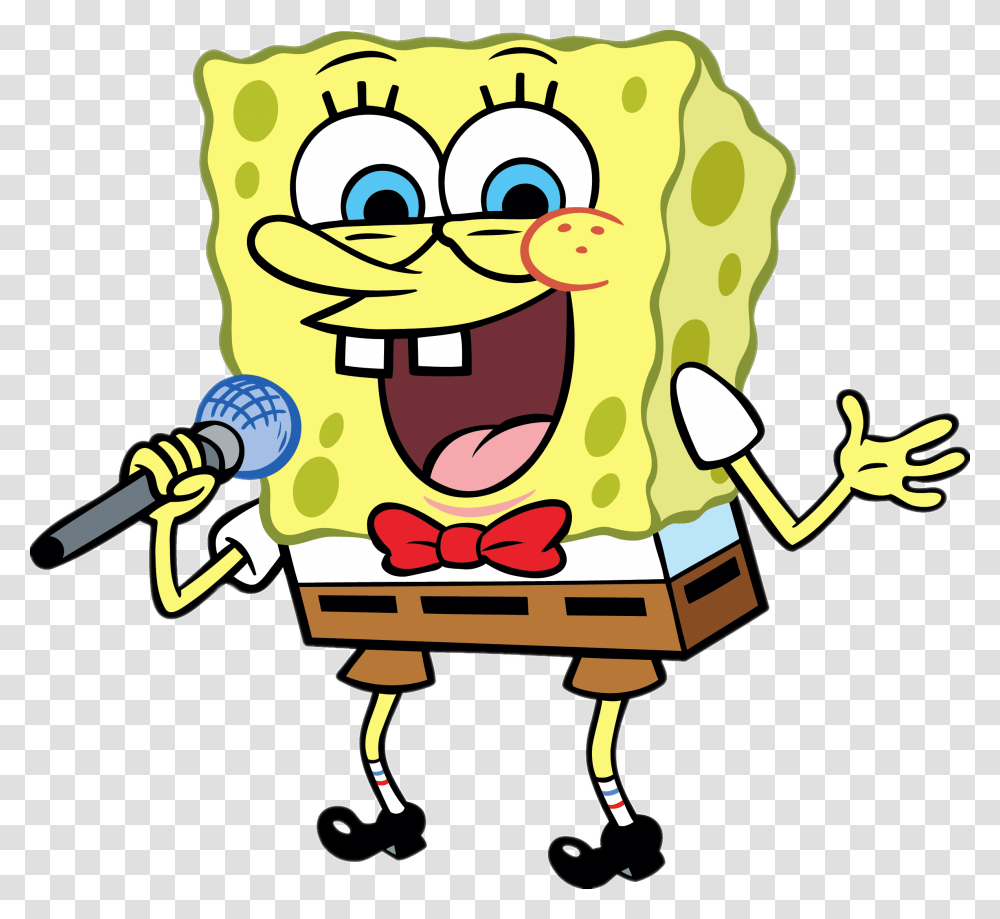 Spongebob, Character, Outdoors, Food, Water Transparent Png