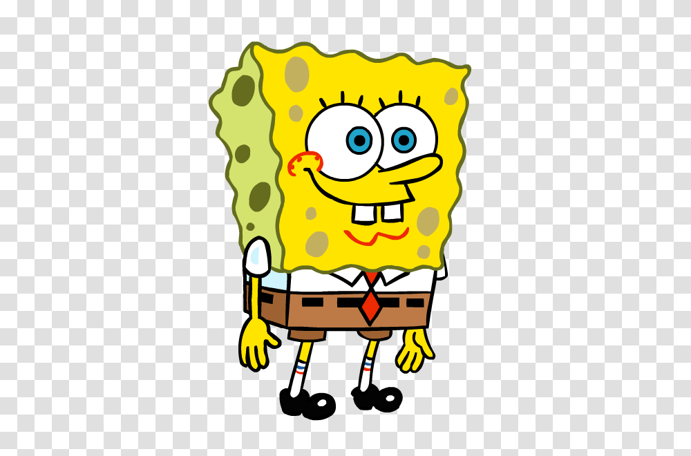 Spongebob, Character, Plant, Food Transparent Png