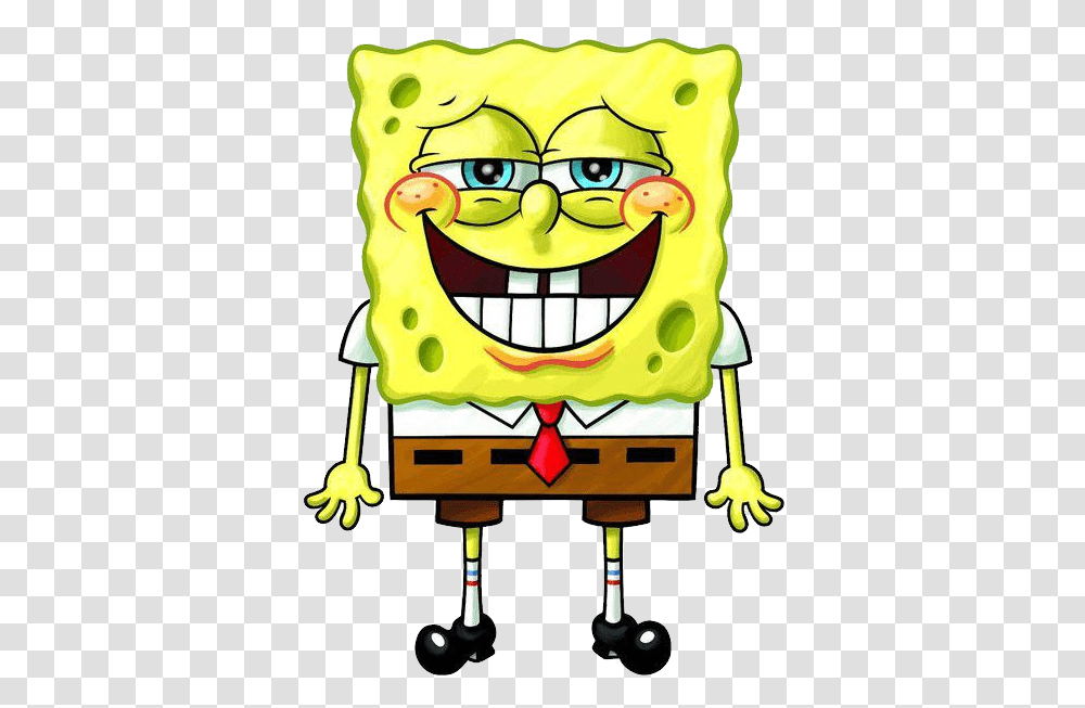 Spongebob, Character, Toy, Plant, Bus Stop Transparent Png