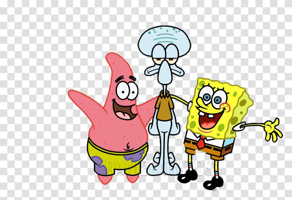 Spongebob Characters Spongebob Squarepants Spongebob, Graphics, Art, Drawing, Doodle Transparent Png