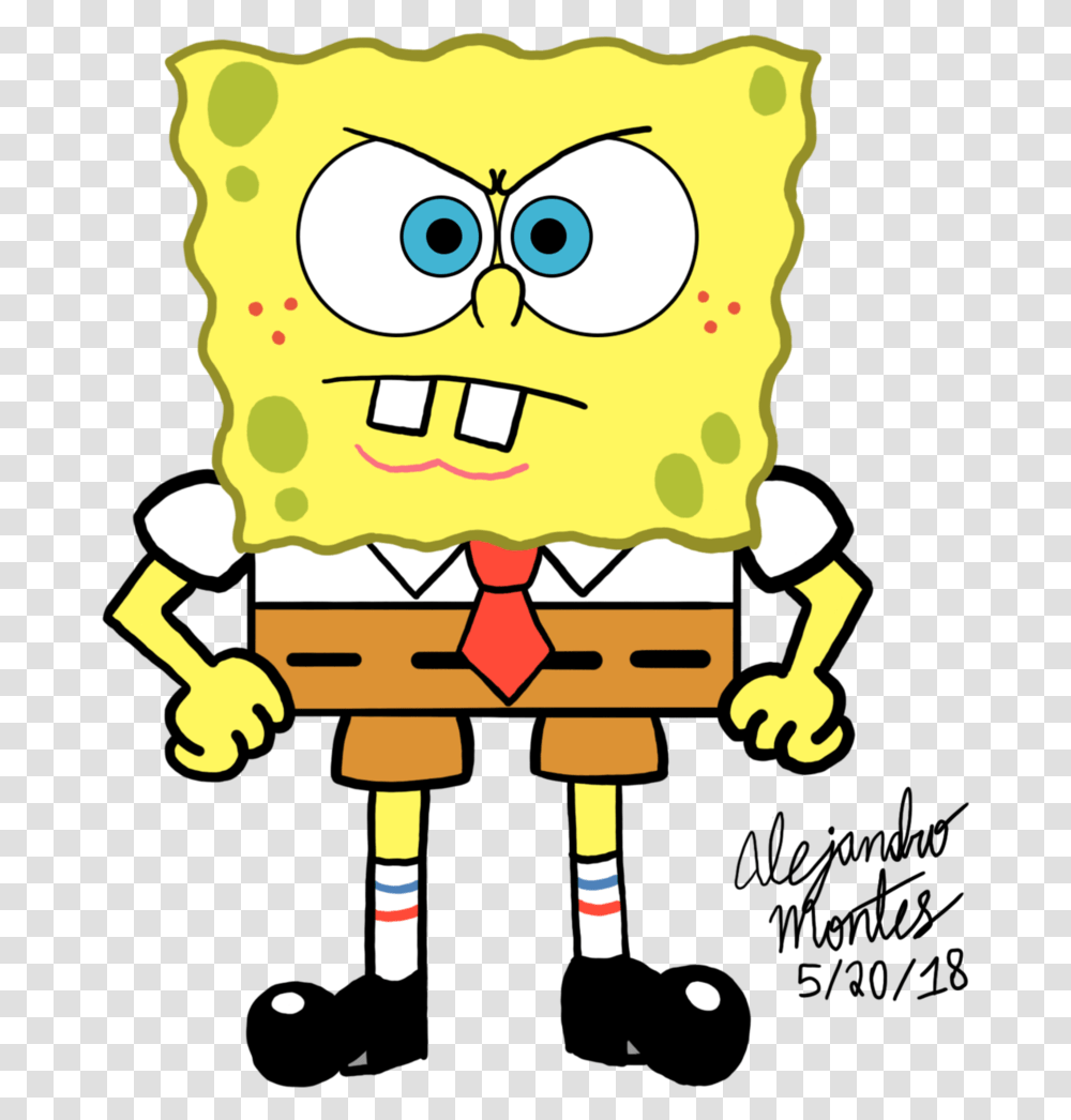 Spongebob Clipart Eye For Free Download And Use In Spongebob Angry, Food, Plant, Poster Transparent Png