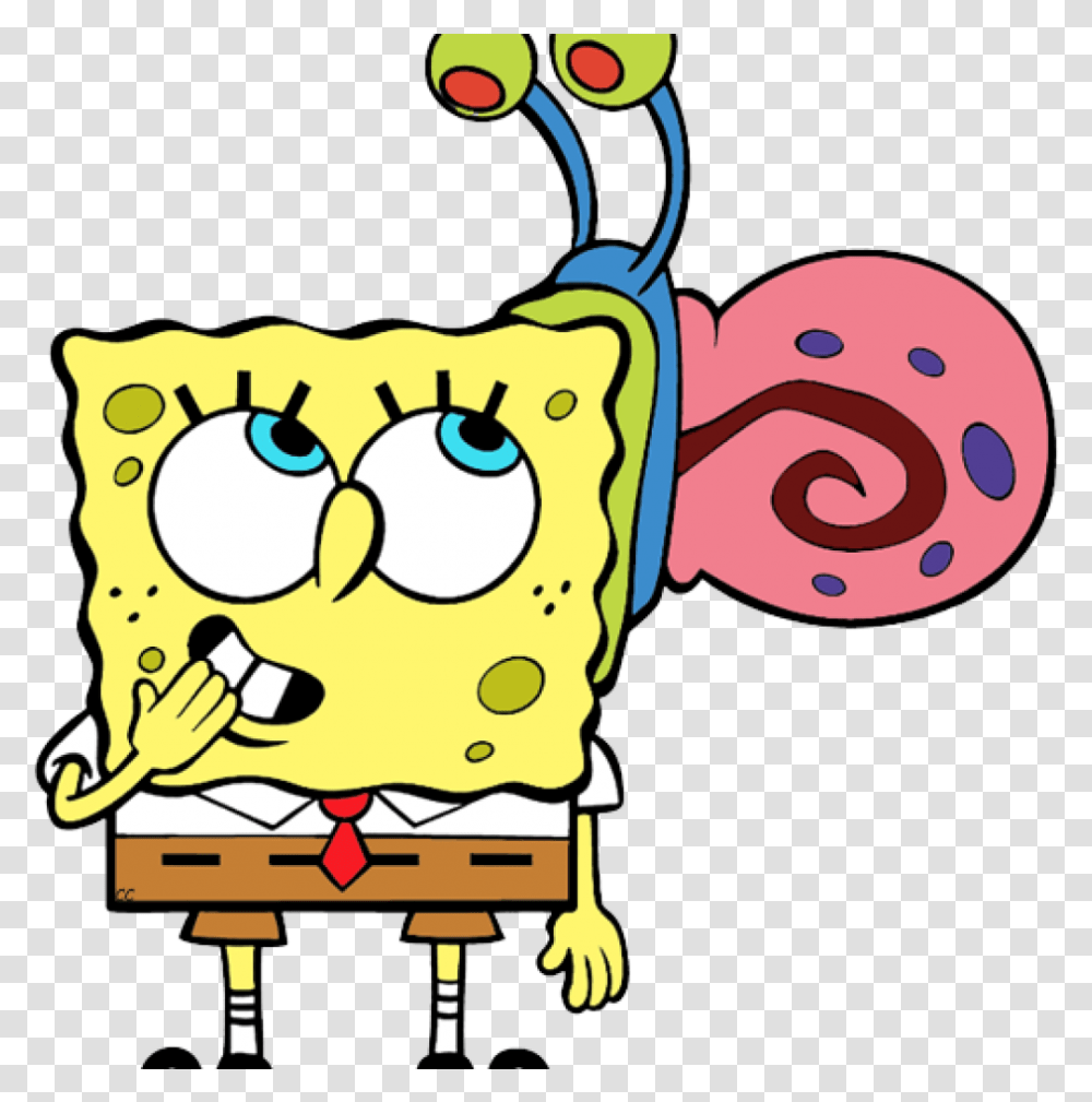 Spongebob Clipart Spongebob Squarepants Clip Art Cartoon Spongebob Clipart, Plant, Number Transparent Png
