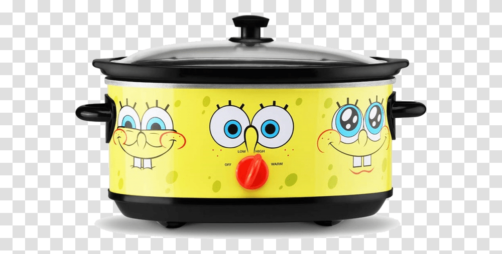 Spongebob Crockpot, Cooker, Appliance, Slow Cooker, Mailbox Transparent Png