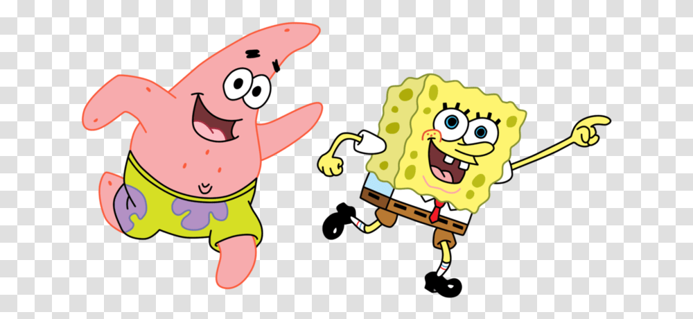 Spongebob En Patrick, Food, Plant, Elf Transparent Png