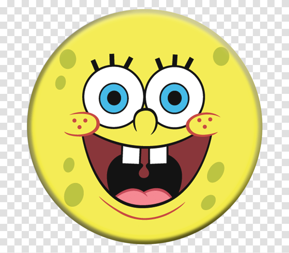Spongebob Face Spongebob Squarepants Face, Food, Egg, Logo Transparent Png