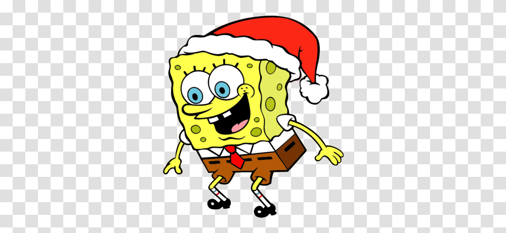 Spongebob Happy Stickpng Spongebob Christmas Coloring Pages, Art, Animal, Graphics, Clothing Transparent Png