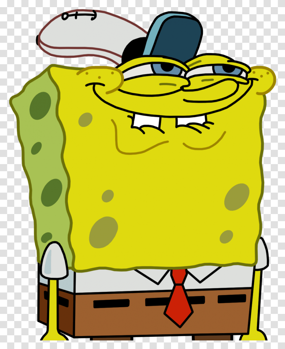 Spongebob Meme Face, Food, Plant, Pillow Transparent Png