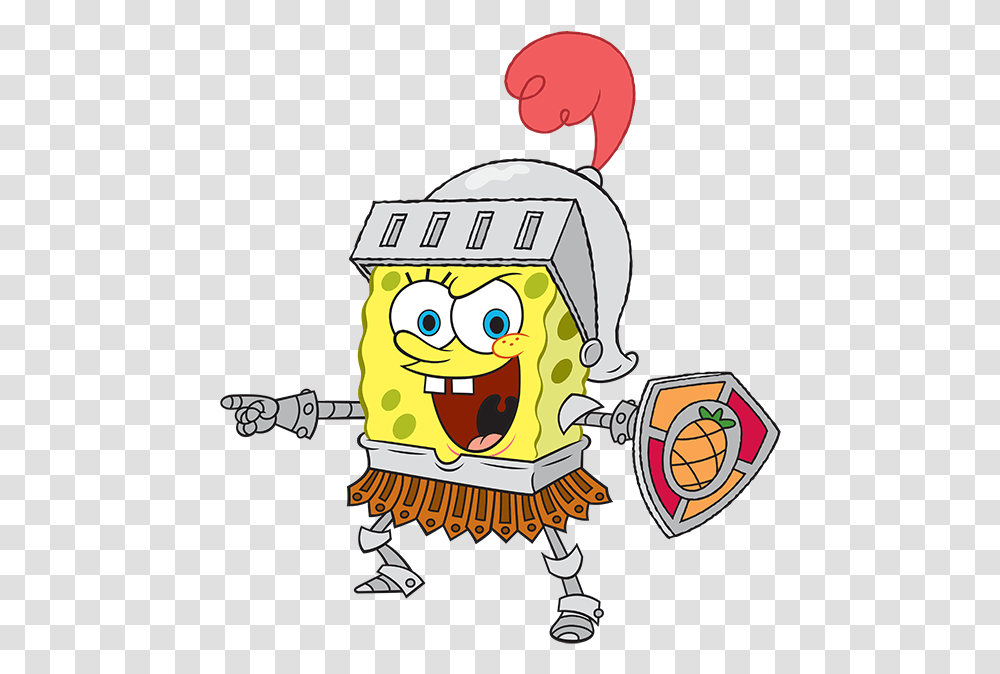 Spongebob Normal, Armor, Person, Human, Shield Transparent Png