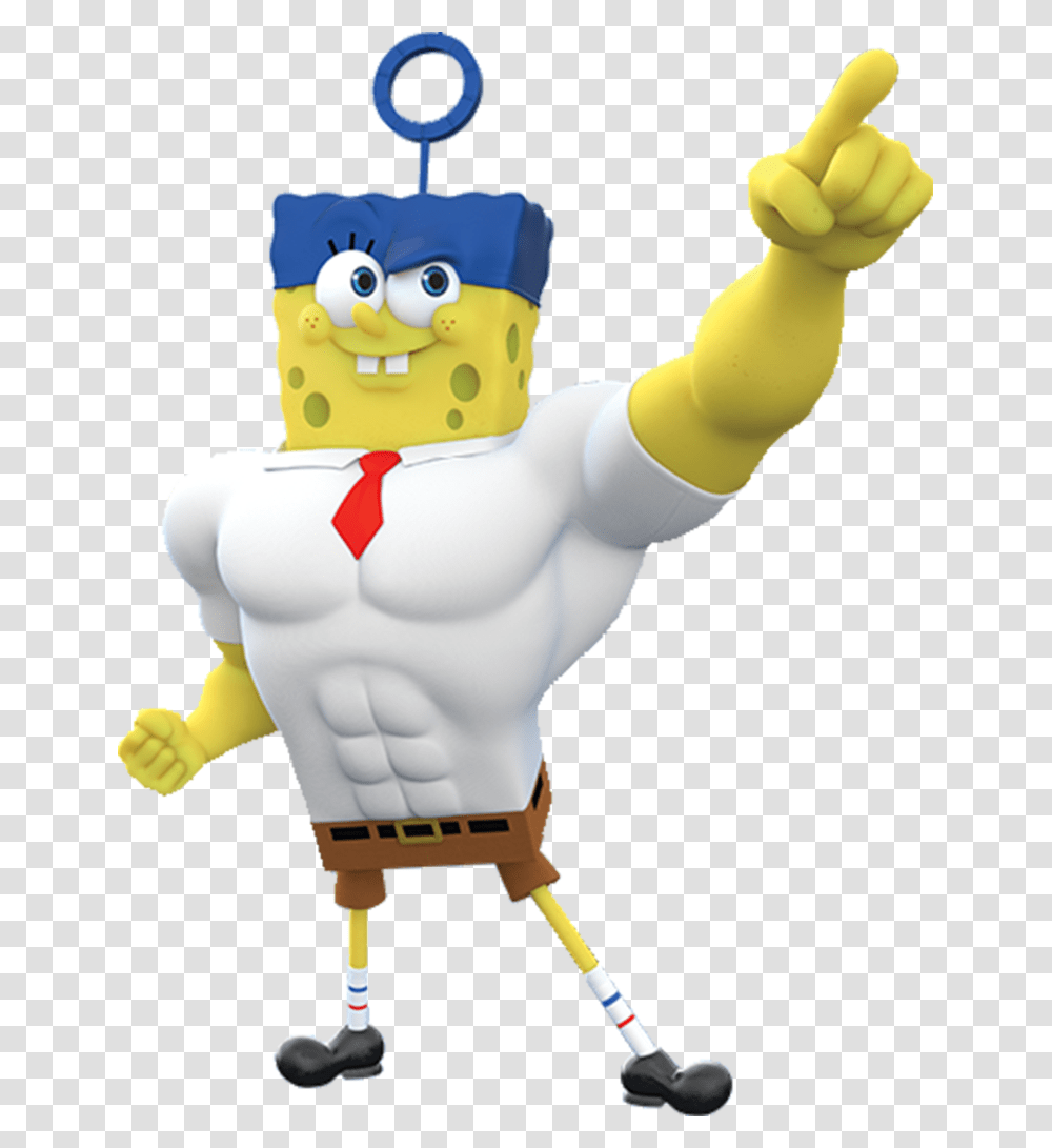 Spongebob Render Spongebob Invincibubble, Toy, Robot, Hand, Figurine Transparent Png