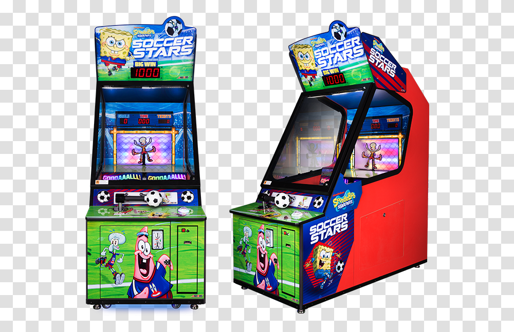 Spongebob Soccer Star Arcade Game, Arcade Game Machine, Mobile Phone, Electronics, Cell Phone Transparent Png