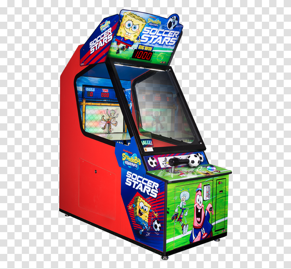 Spongebob Soccer Star Game, Arcade Game Machine, Mobile Phone, Electronics, Cell Phone Transparent Png