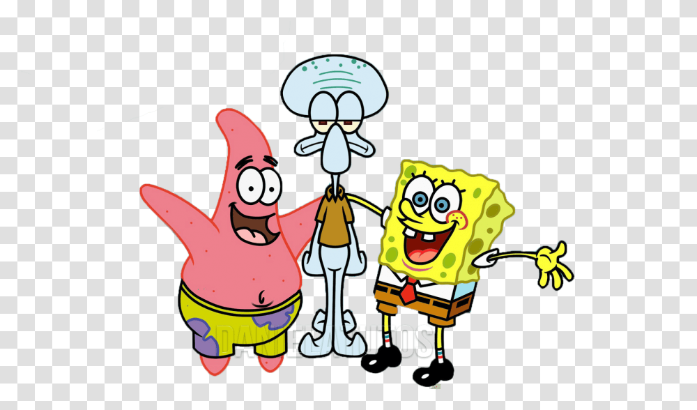Spongebob Squarepants And Friends Image Spongebob, Graphics, Art, Doodle, Drawing Transparent Png