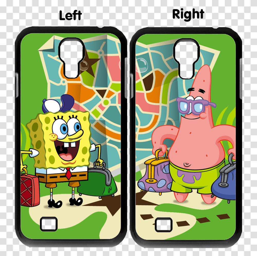 Spongebob Squarepants And Patrick Star Wallpaper Y0007 Spongebob Travel The World, Electronics, Ipod Transparent Png