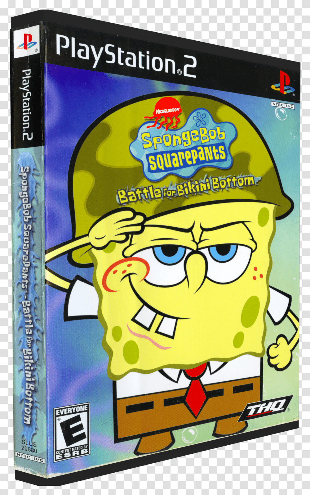 Spongebob Squarepants Battle Bikini Bottom Dvd Art Spongebob Squarepants Battle For Bikini Bottom Transparent Png