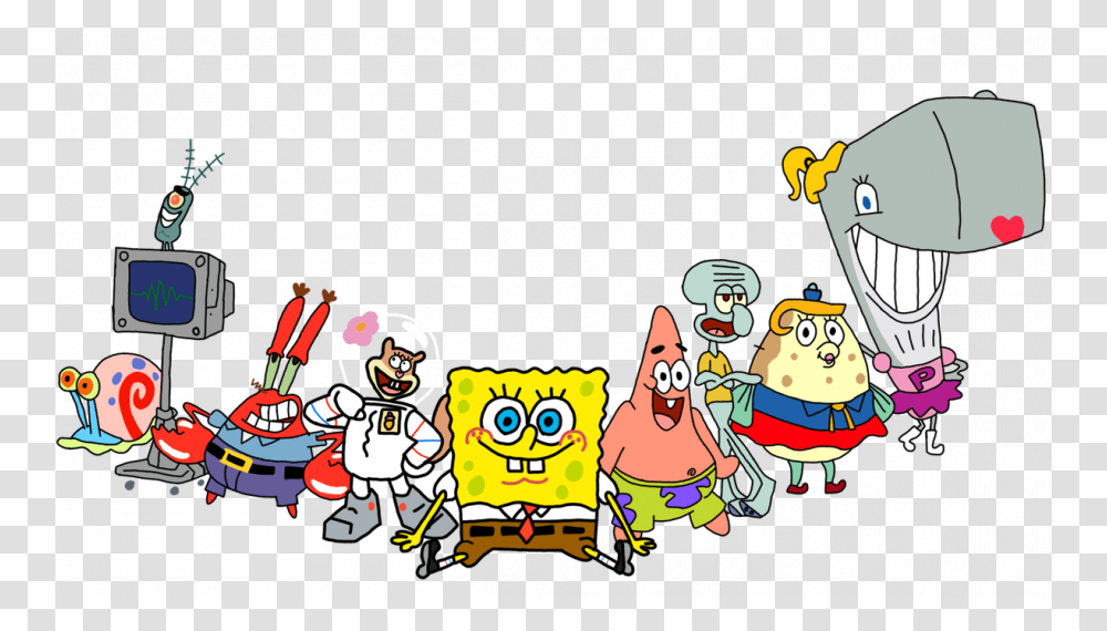 Spongebob Squarepants Characters, Person, People Transparent Png