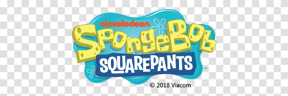 Spongebob Squarepants Logo Small Spongebob Logo Background, Word, Text, Food, Interior Design Transparent Png
