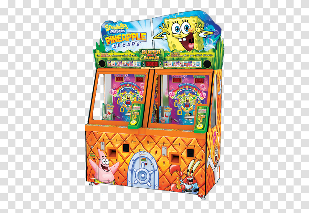 Spongebob Squarepants Pineapple Arcade Primetime Amusements Spongebob Pineapple Arcade, Arcade Game Machine Transparent Png