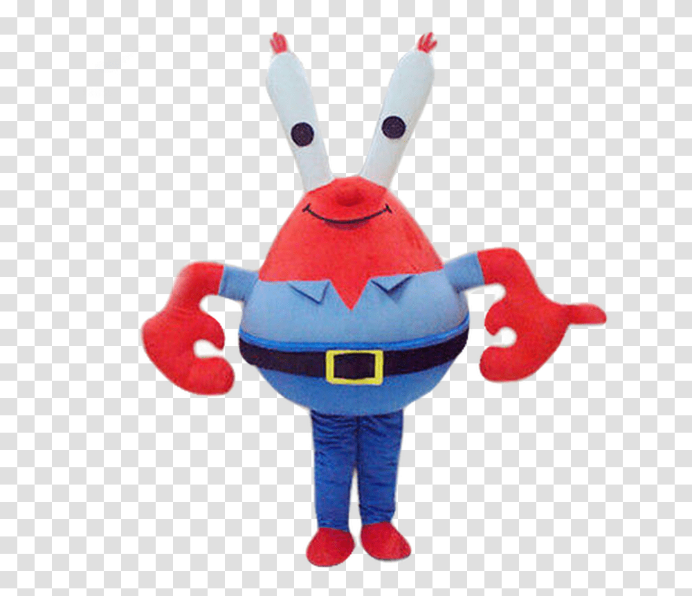 Spongebob Squidward Patrick Star Mascot Costume Crab Mascot Costume, Toy, Plush Transparent Png