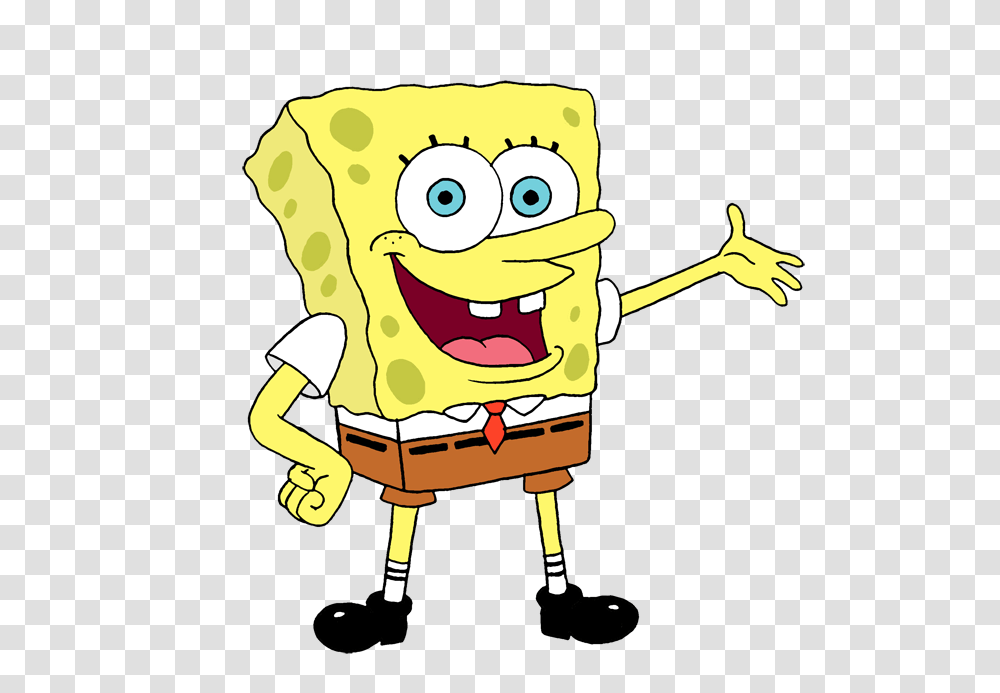 Spongebob Thumbs Up Free Images With Cliparts, Plant, Food Transparent Png