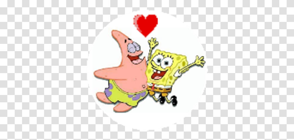 Spongebob & Patrick Best Friends Roblox Spongebob And Patrick Best Friends, Graphics, Art, Applique, Frisbee Transparent Png