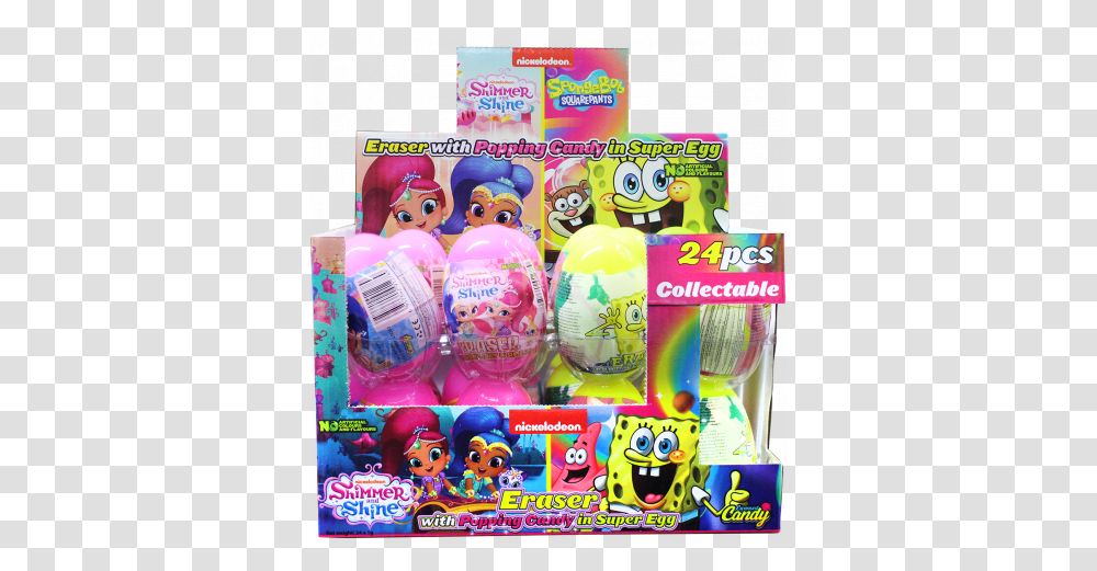 Spongebobshimmer Amp Shine Surprise Egg Spongebob Shimmer And Shine, Toy, Food, Candy Transparent Png
