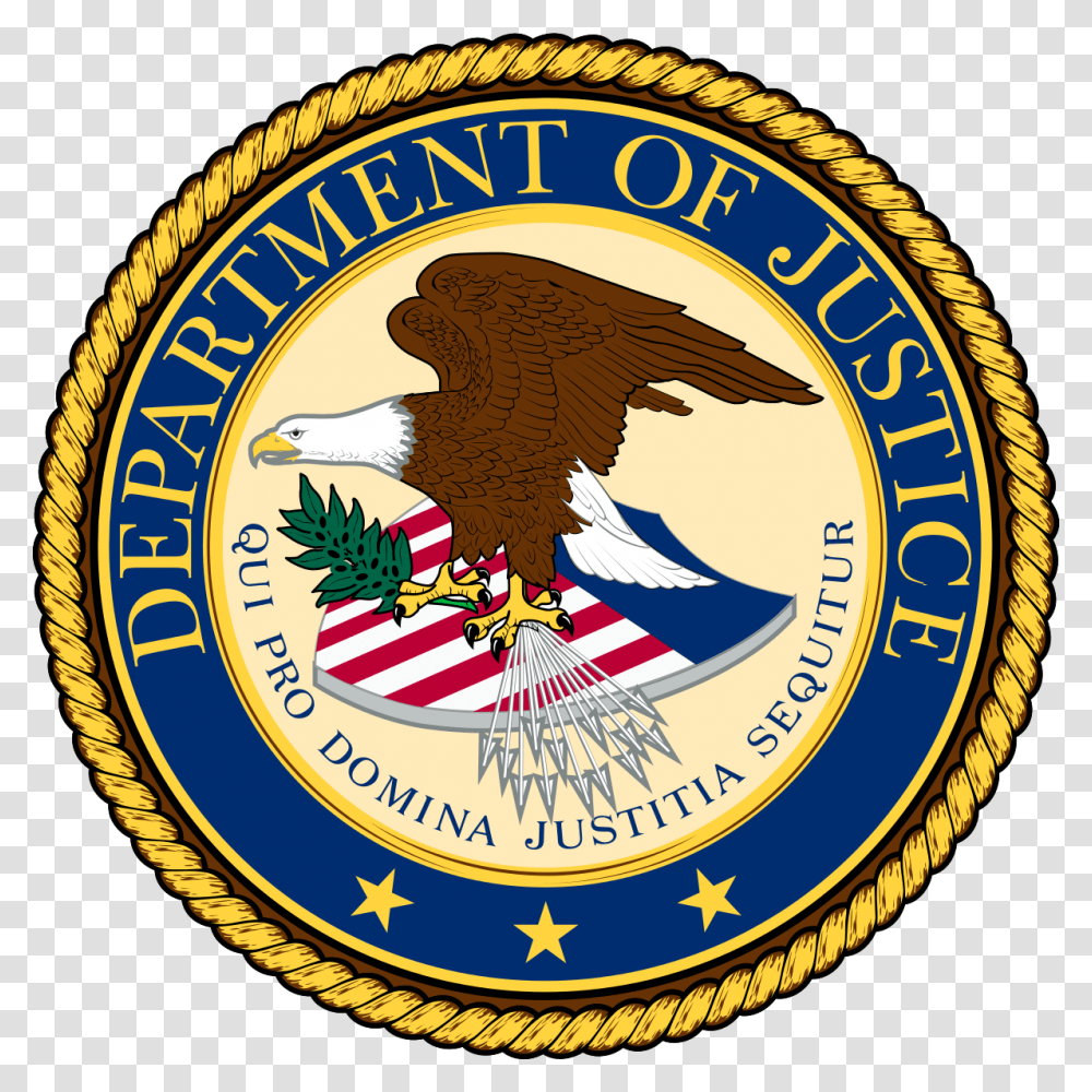 Sponsor 16th Annual Project Department Of Justice Logo, Symbol, Trademark, Badge, Emblem Transparent Png