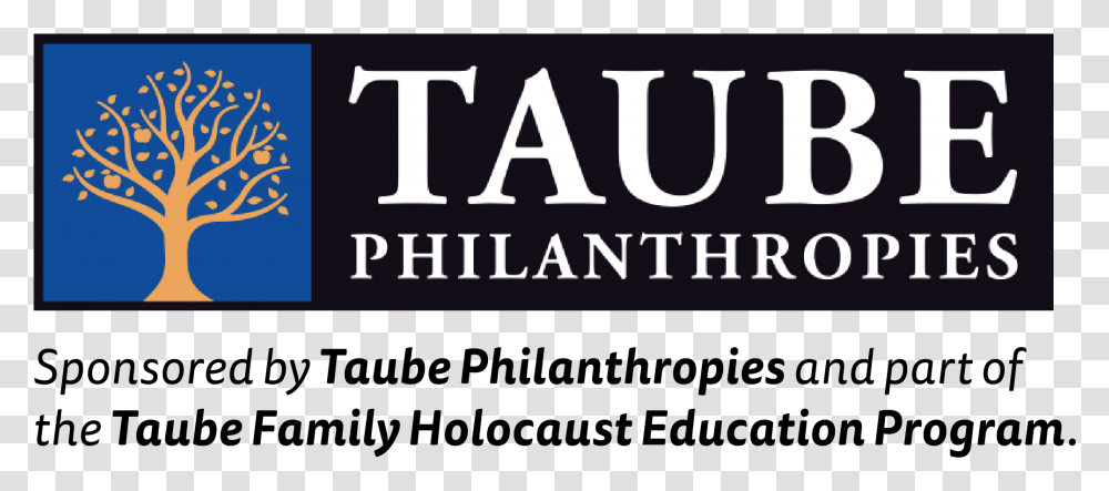 Sponsored By Taube Philanthropies And Part Of The Taube City Hall, Label, Alphabet, Sticker Transparent Png