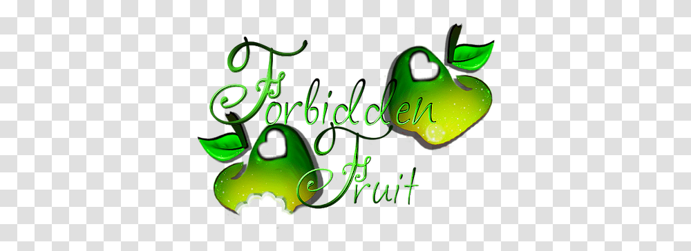 Sponsors Forbidden Fruit Calligraphy, Green, Text, Light, Neon Transparent Png