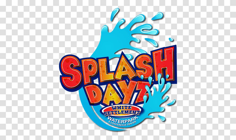 Sponsors Splash Dayz Logo, Crowd, Text, Leisure Activities, Circus Transparent Png