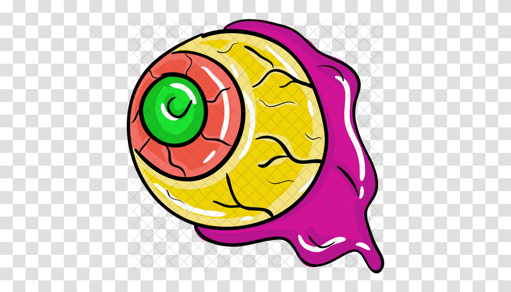Spooky Eyeball Icon Soft, Food, Sweets, Confectionery, Invertebrate Transparent Png