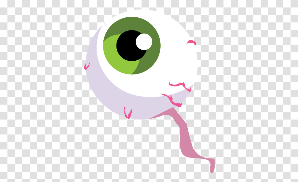 Spooky Eyeball Spooky Cartoon Eyeball, Apparel, Sweets, Food Transparent Png